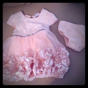 Toddler dress and bloomer set